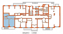 Поэтажная планировка квартир в доме по адресу Бориспольская улица 40