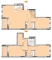 4-комнатная планировка квартиры в доме по адресу Победы проспект 67 (5)