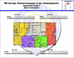 Поэтажная планировка квартир в доме по адресу Данченко Сергея улица 28