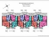 Поэтажная планировка квартир в доме по адресу Молодежная улица 5