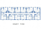 Поэтажная планировка квартир в доме по адресу Набережно-Рыбальская улица 3