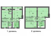 6-комнатная планировка квартиры в доме по адресу Печерского Феодосия улица № Жива