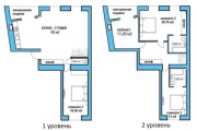 4-комнатная планировка квартиры в доме по адресу Охотничья улица 24-32 (2)
