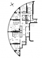 6-комнатная планировка квартиры в доме по адресу Кловский спуск 7