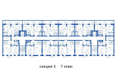 Поэтажная планировка квартир в доме по адресу Набережно-Рыбальская улица 3