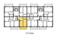 Поэтажная планировка квартир в доме по адресу Замковецкая улица 5-1