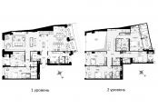 4-комнатная планировка квартиры в доме по адресу Лютеранская улица 14в