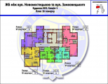 Поэтажная планировка квартир в доме по адресу Данченко Сергея улица 34