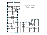 Поверхове планування квартир в будинку по проєкту 1-228-5