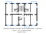 Поверхове планування квартир в будинку по проєкту 1-480-15вкб