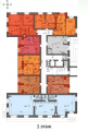 Поэтажная планировка квартир в доме по адресу Шолуденко улица 24 (5)