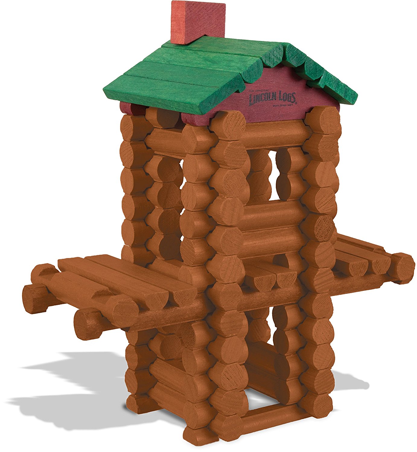 Lincoln Logs 111 All-Wood Pieces Product Image