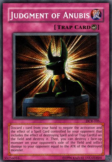 Judgment of Anubis DCR-105 YuGiOh Dark Crisis