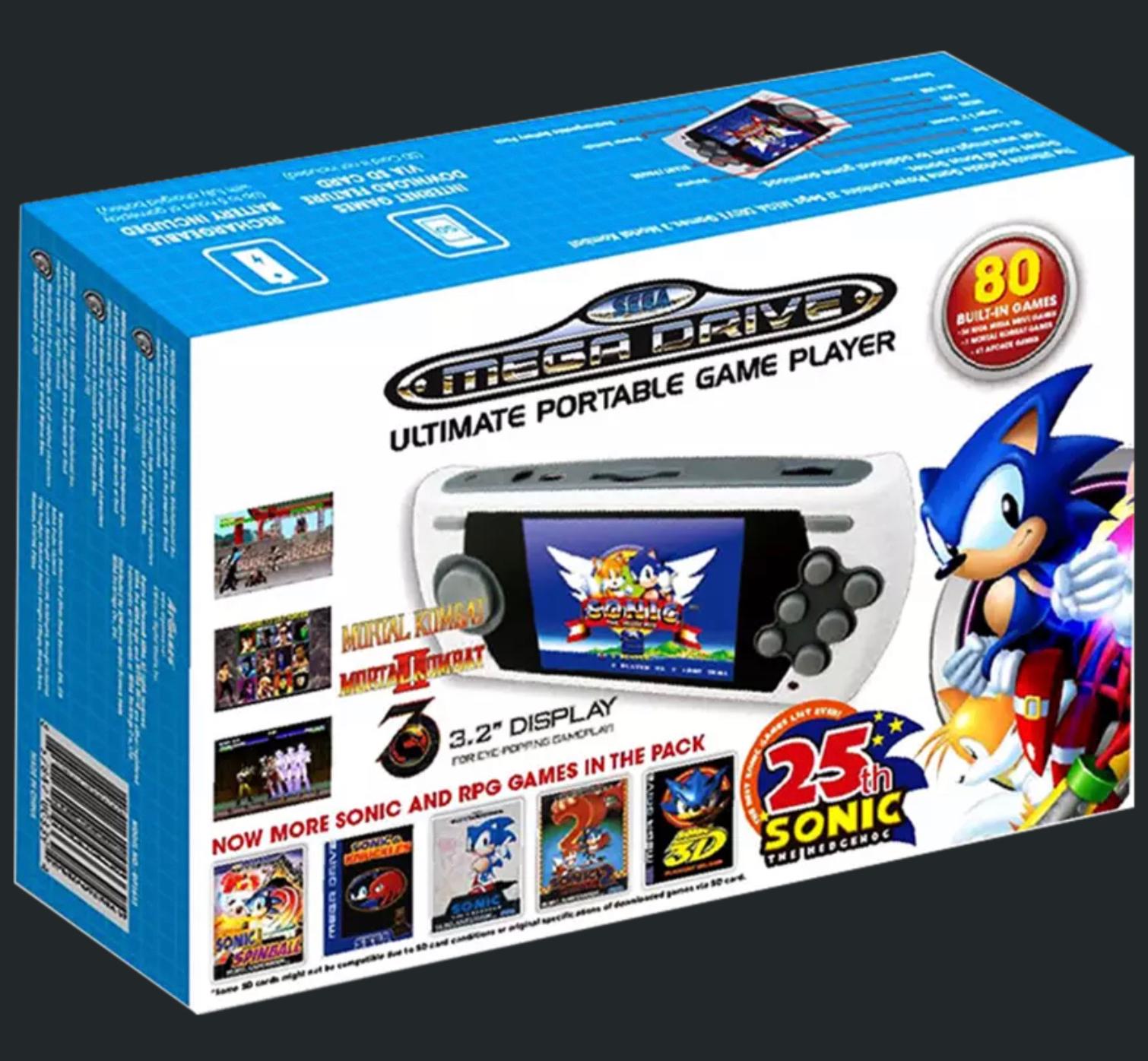 Mega Drive Ultímate Portable 25th Anniversary PAL Sega Mega Drive