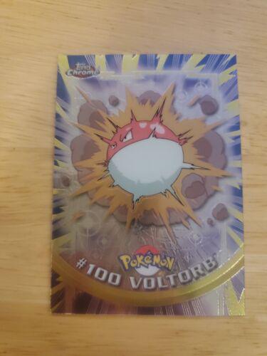 Voltorb #100 Pokemon 2000 Topps Chrome
