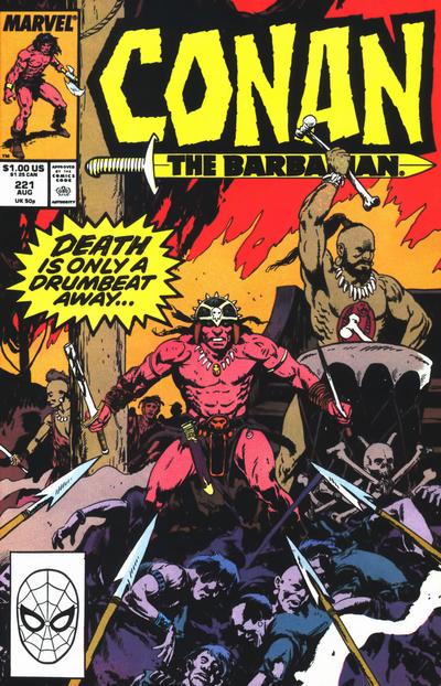 Conan the Barbarian #221 (1989) Comic Books Conan the Barbarian
