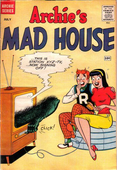 Archie's Madhouse #6 (1960) Comic Books Archie's Madhouse