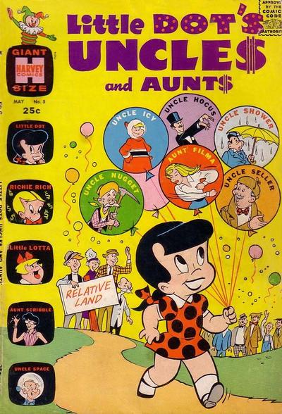 Little Dot's Uncles and Aunts #5 (1963) Comic Books Little Dot's Uncles and Aunts