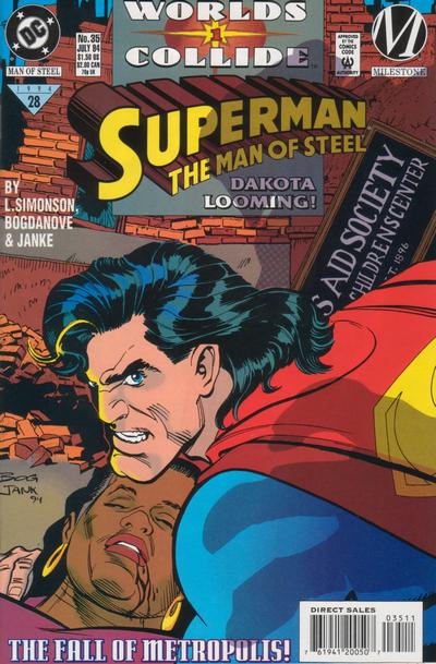 Superman: The Man of Steel #35 (1994) Comic Books Superman: The Man of Steel
