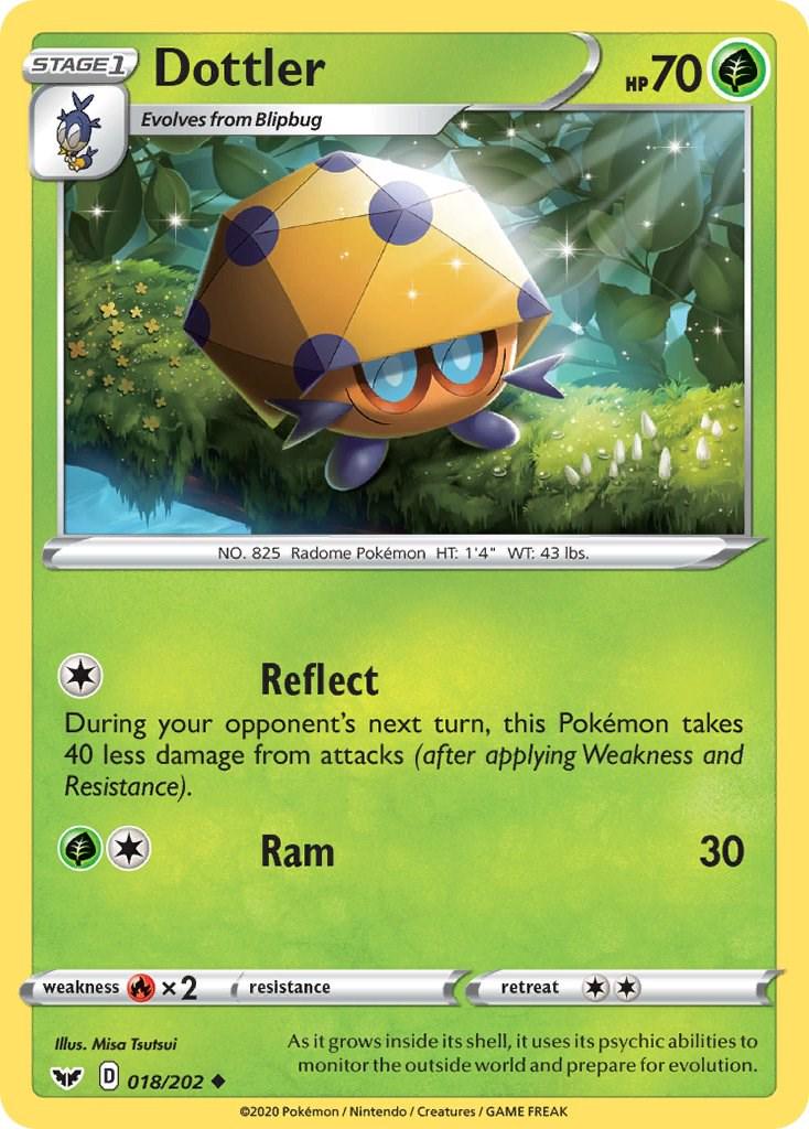 Dottler #18 Pokemon Sword & Shield