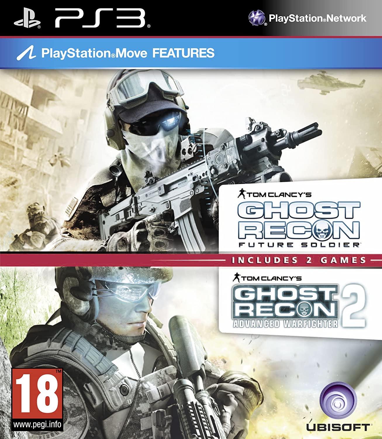 Ghost Recon Future Soldier & Ghost Recon Advanced Warfighter 2 Double Pack PAL Playstation 3