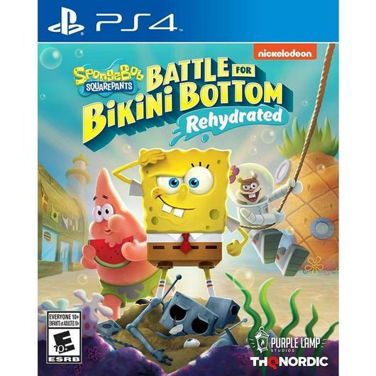 SpongeBob SquarePants Battle for Bikini Bottom Rehydrated Cover Art