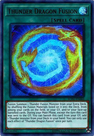 Thunder Dragon Fusion SOFU-EN060 YuGiOh Soul Fusion