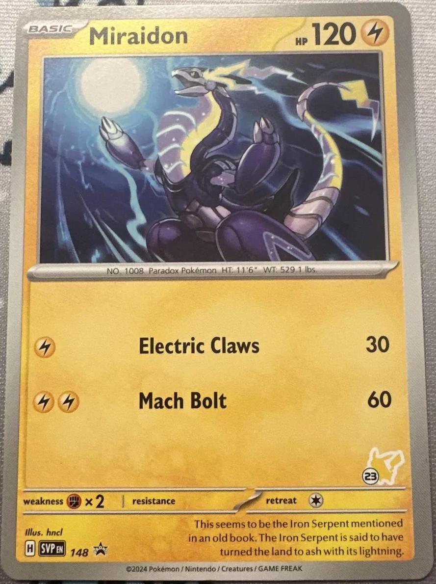 Miraidon #148 Pokemon Promo