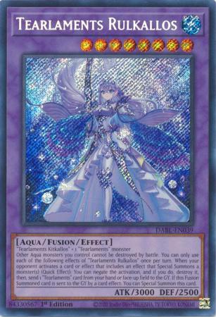 Tearlaments Rulkallos DABL-EN039 YuGiOh Darkwing Blast