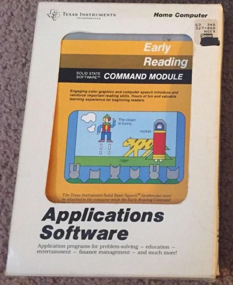 Early Reading TI-99