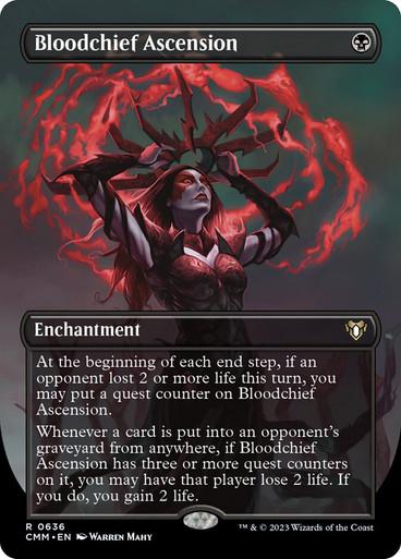 Bloodchief Ascension #636 Magic Commander Masters