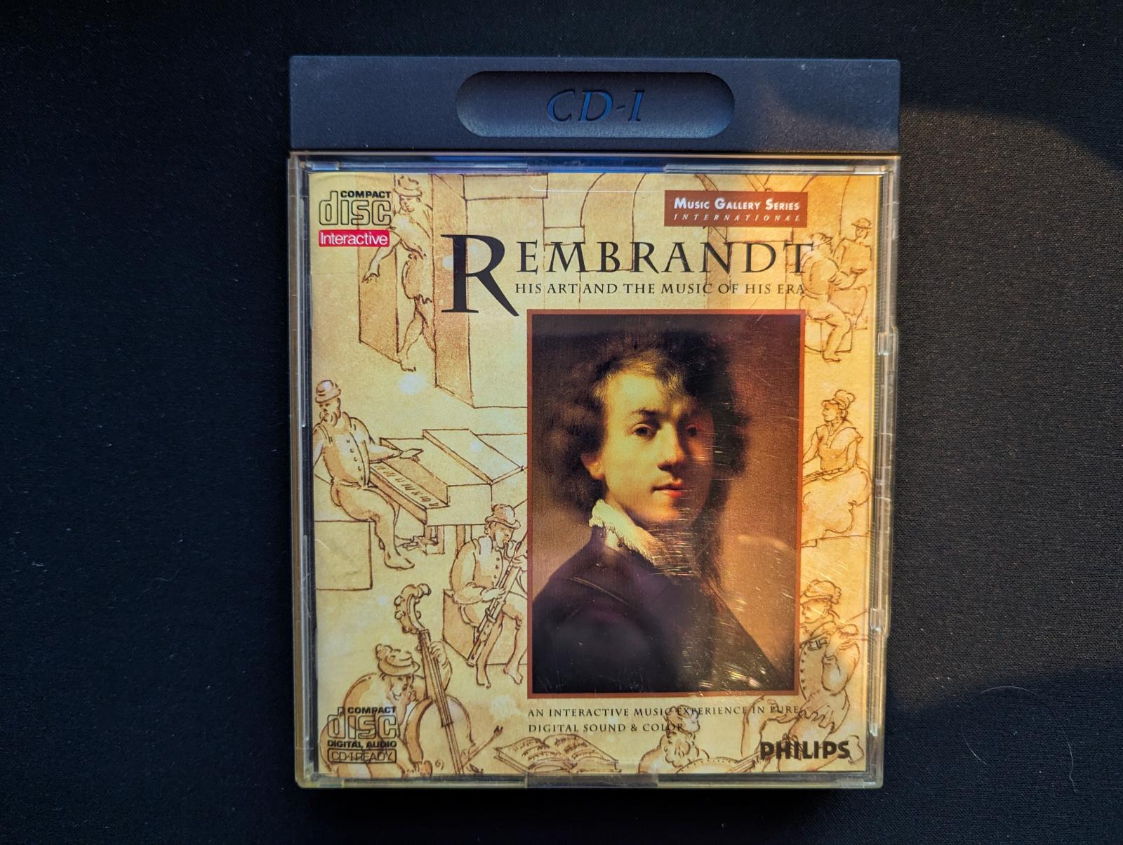 Rembrandt His Art And The Music Of His Era CD-i