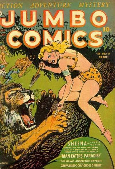 Jumbo Comics #52 (1943) Comic Books Jumbo Comics