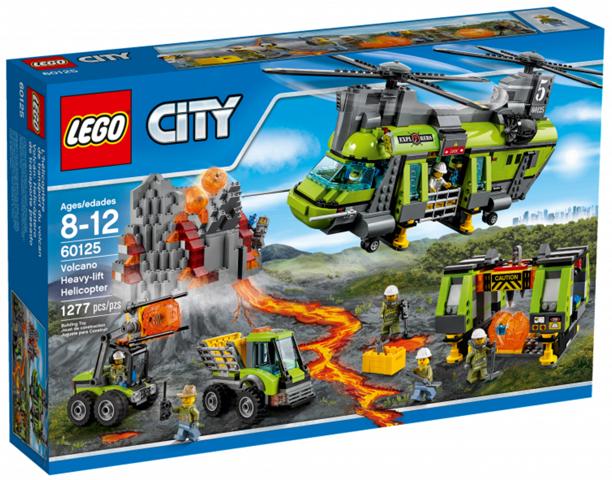 Volcano Heavy-lift Helicopter #60125 LEGO City