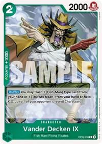 Vander Decken IX OP06-033 One Piece Wings of the Captain