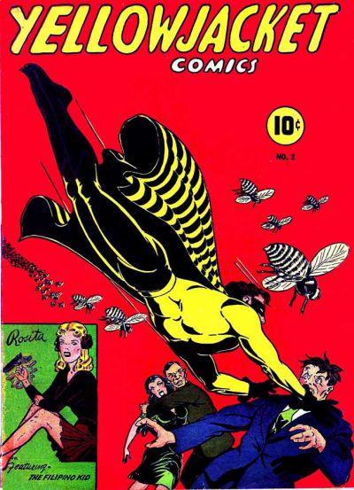 Yellowjacket Comics #2 (1944) Comic Books Yellowjacket Comics