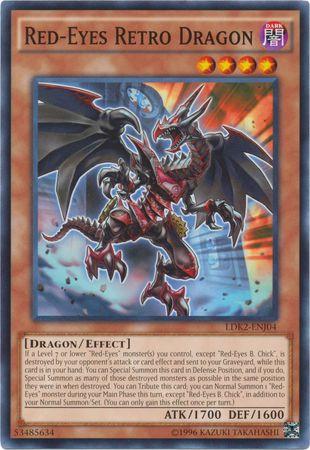Red-Eyes Retro Dragon LDK2-ENJ04 YuGiOh Legendary Decks II