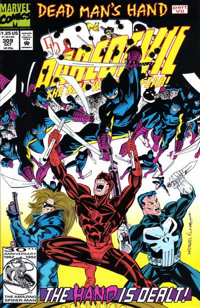 Daredevil #309 (1992) Comic Books Daredevil