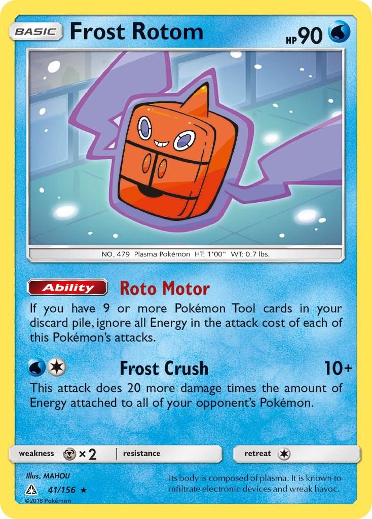 Frost Rotom #41 Pokemon Ultra Prism