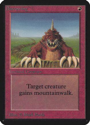 Burrowing Magic Alpha