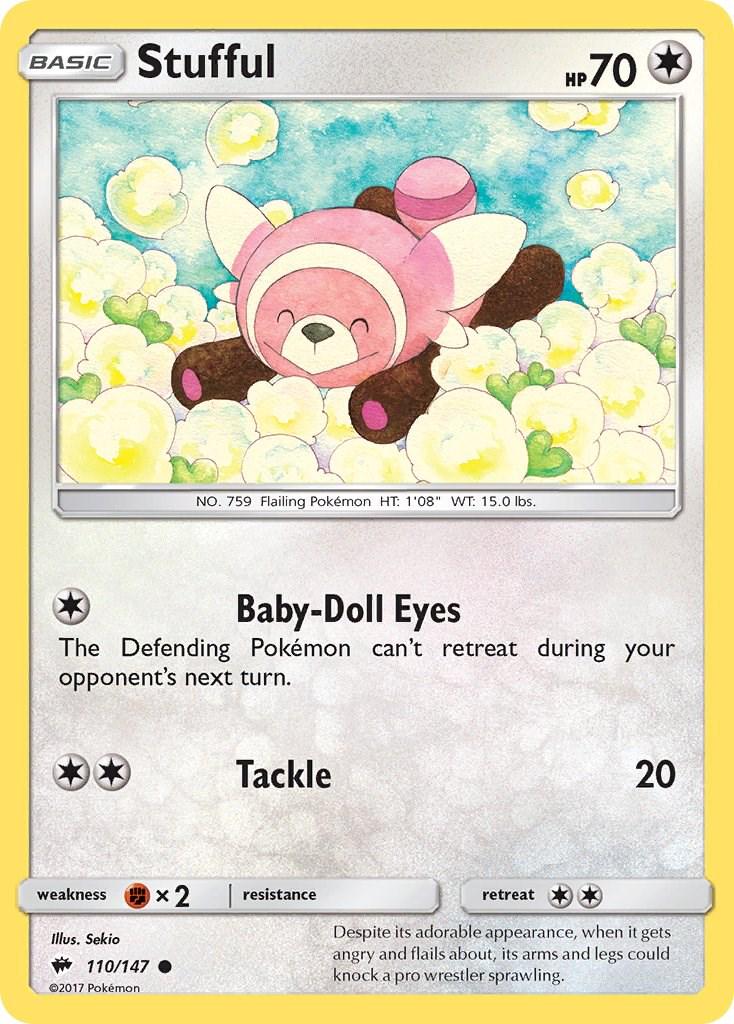 Stufful #110 Pokemon Burning Shadows