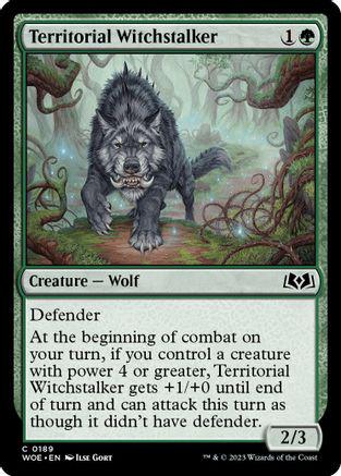 Territorial Witchstalker #189 Magic Wilds of Eldraine