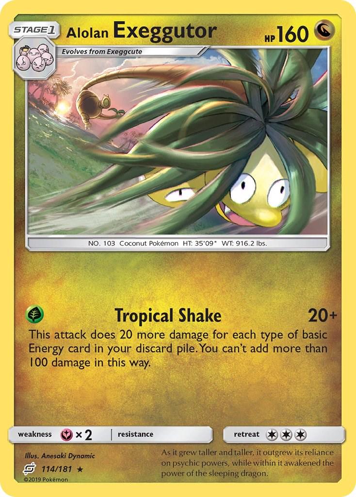 Alolan Exeggutor #114 Pokemon Team Up