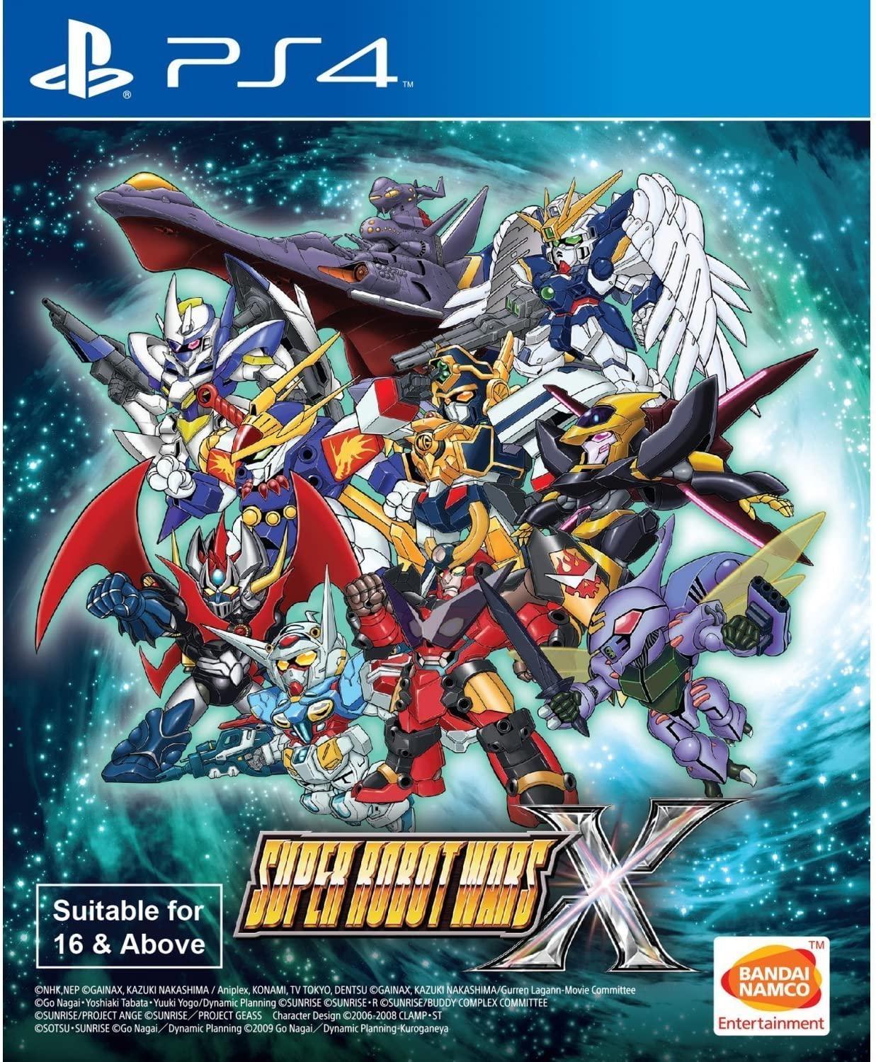 Super Robot Wars X Asian English Playstation 4