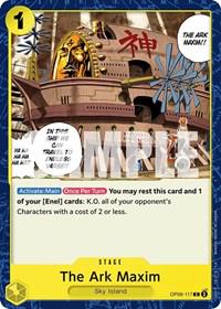 The Ark Maxim OP06-117 One Piece Wings of the Captain