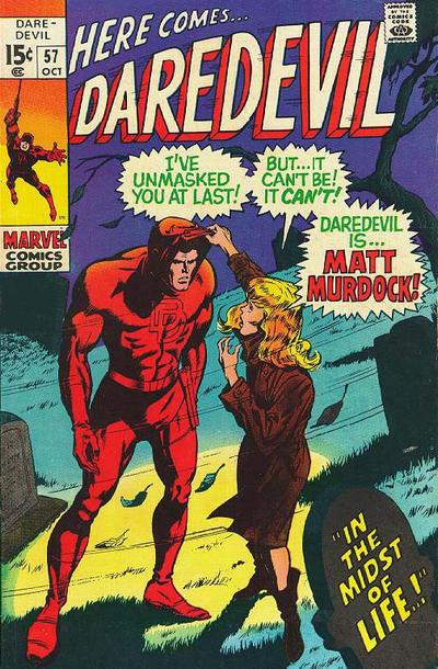 Daredevil #57 (1969) Comic Books Daredevil