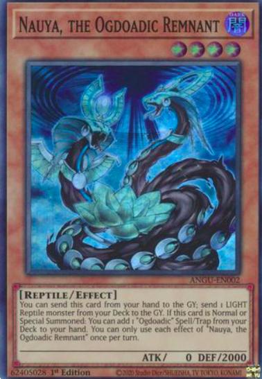 Nauya, the Ogdoadic Remnant ANGU-EN002 YuGiOh Ancient Guardians