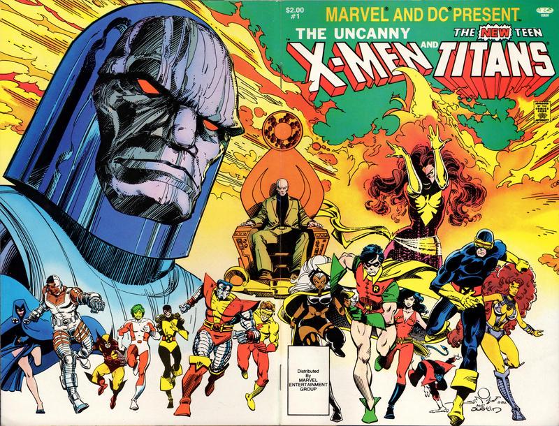 Uncanny X-Men and New Teen Titans #1 (1982) Comic Books The Uncanny X-Men and The New Teen Titans