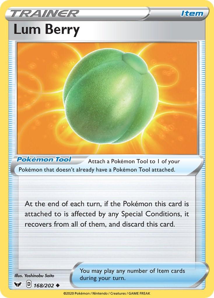 Lum Berry #168 Pokemon Sword & Shield