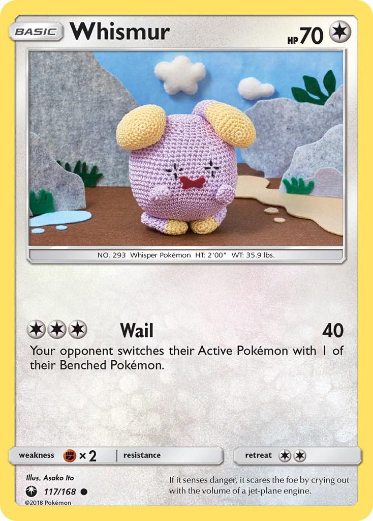 Whismur #117 Pokemon Celestial Storm